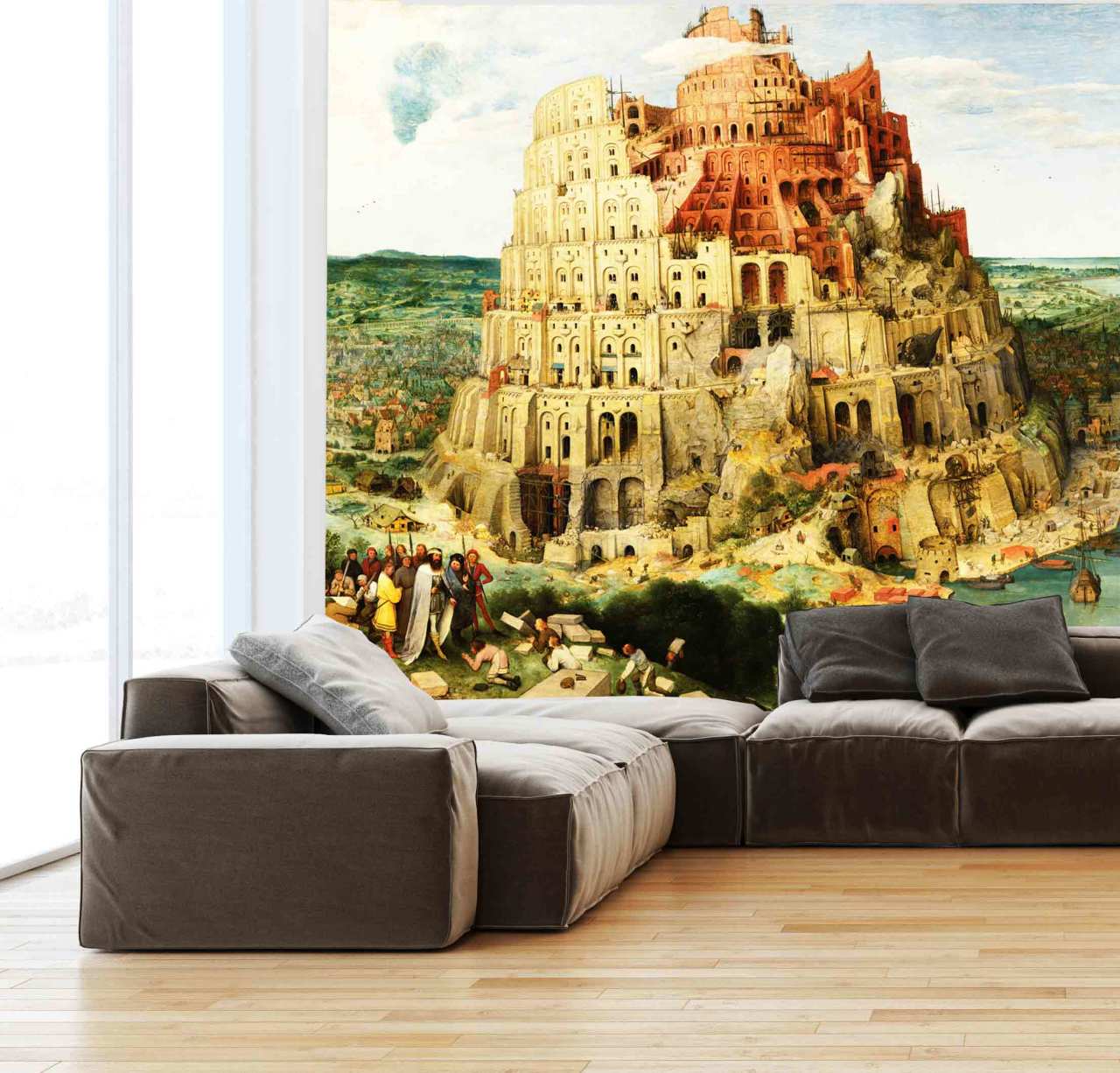 Adawall Moneta M1054 Serisi Özel Baskı Poster Duvar Kağıdı