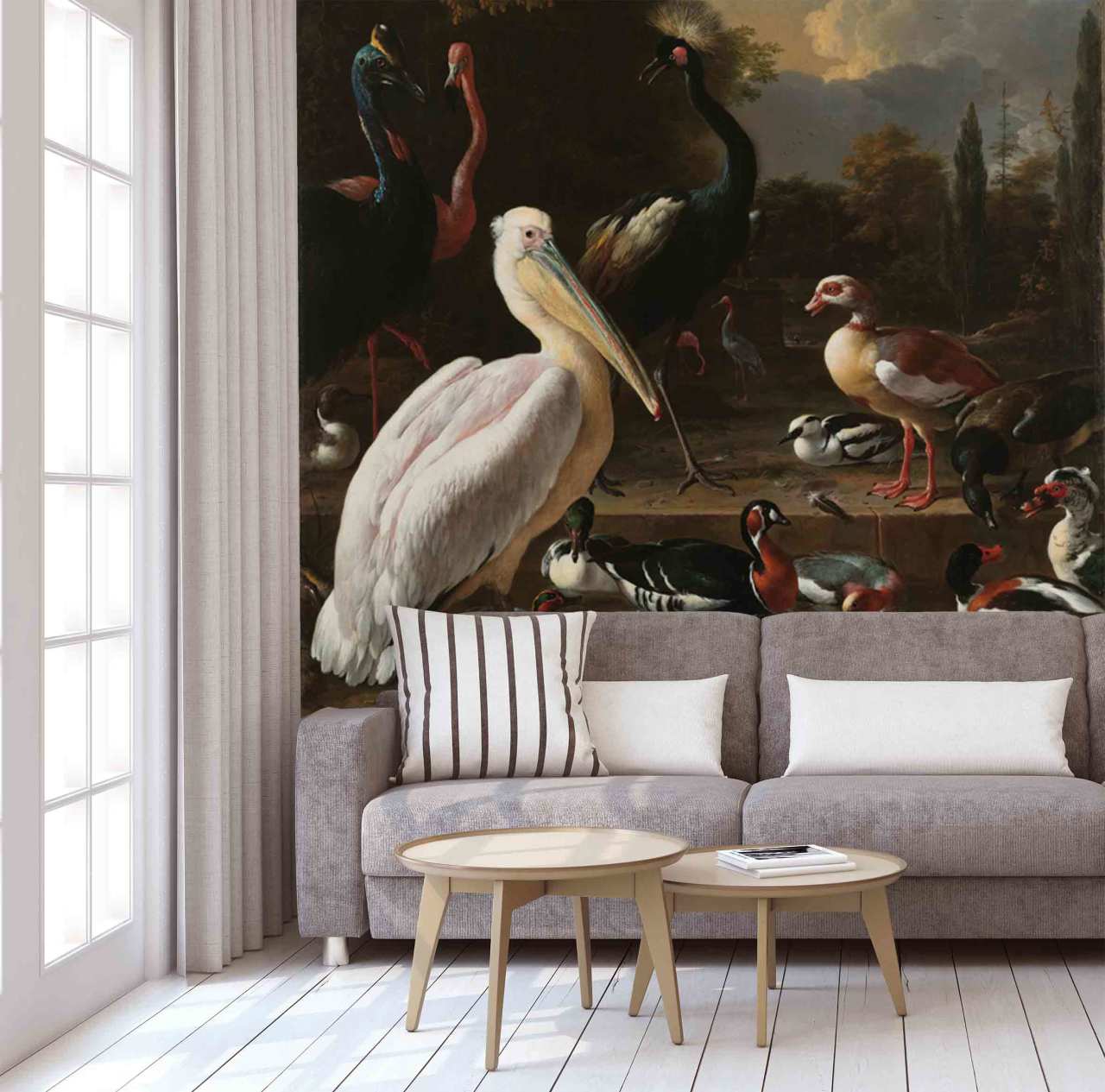 Adawall Moneta M1007 Serisi Özel Baskı Poster Duvar Kağıdı