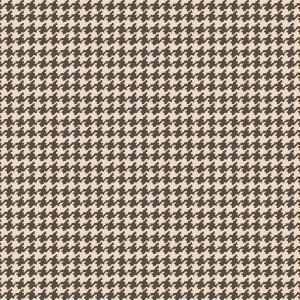 Kazayağı Desenli Kumaş BK222 Black Out - Kahverengi