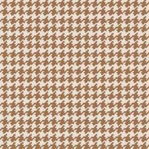 Kazayağı Desenli Kumaş BK222 Black Out - Sarı