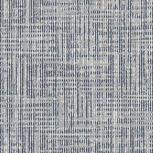 Modern Çizgili Kumaş BK219 Black Out - Lacivert