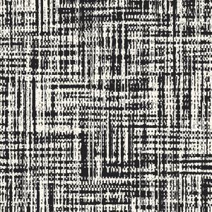 Modern Çizgili Kumaş BK219 Black Out - Siyah