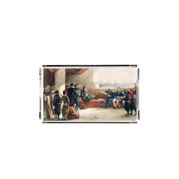 Ottoman Pleksi Tepsi PT2135 - 40cm*24cm