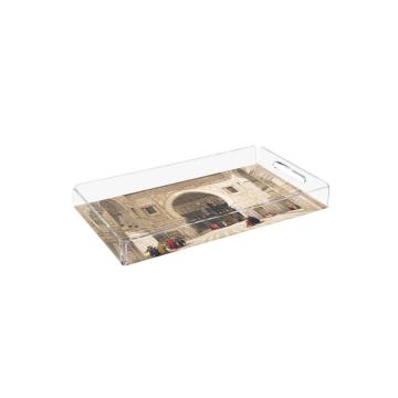 Ottoman Palace Pleksi Tepsi PT2135 - 40cm*24cm