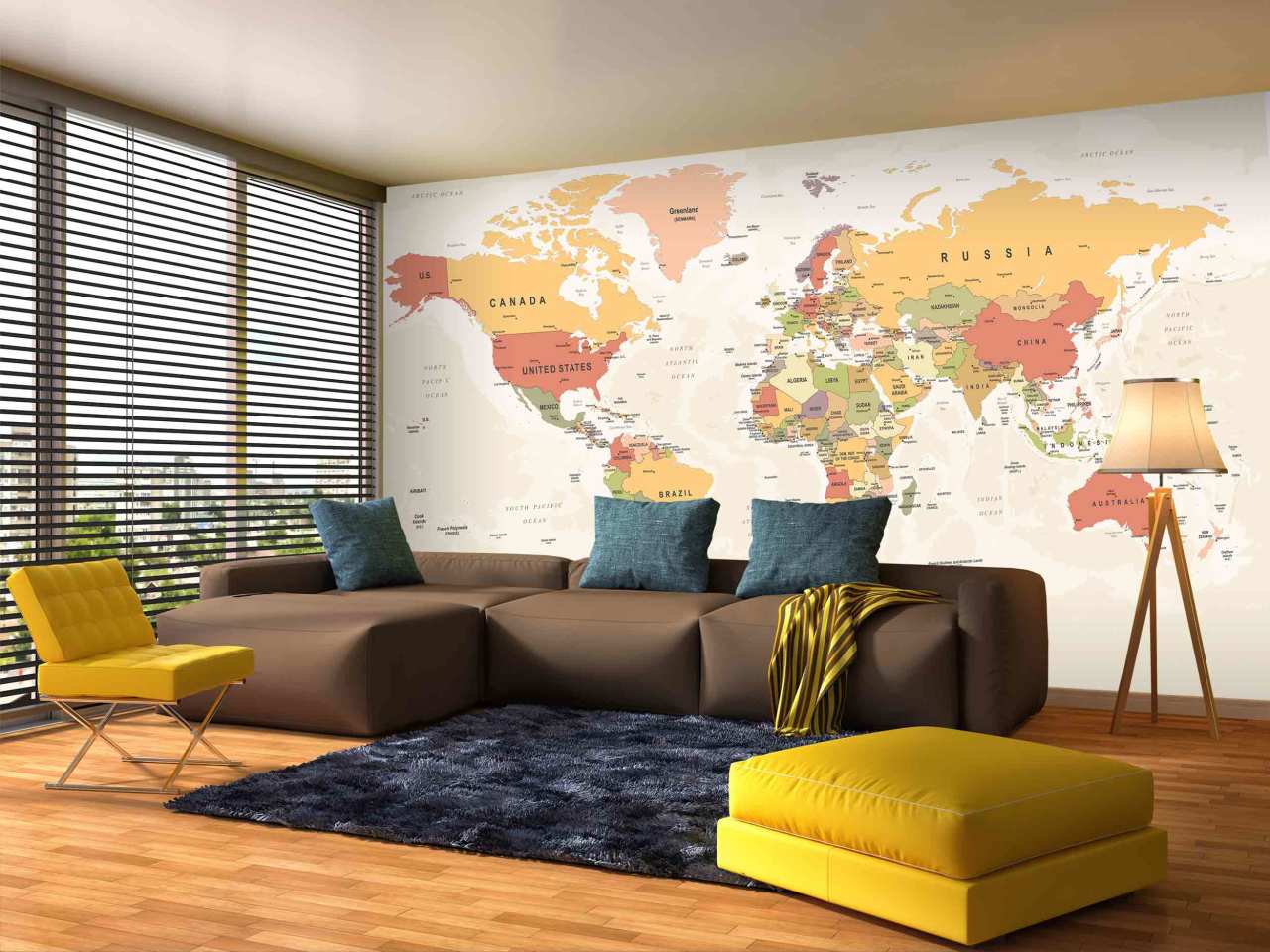 Adawall Moneta M904 Serisi Özel Baskı Poster Duvar Kağıdı