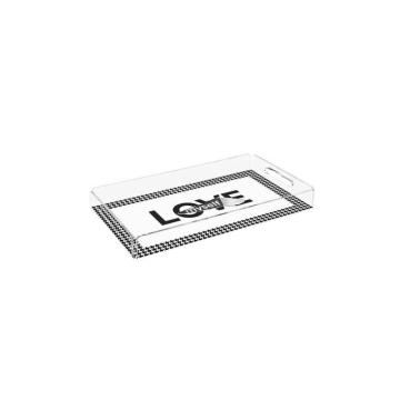Love Myself Pleksi Tepsi PT2146 - 40cm*24cm