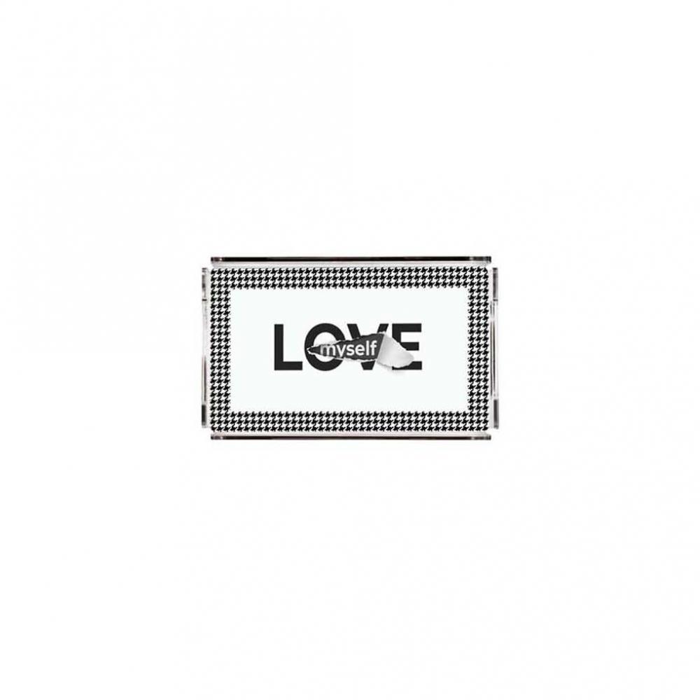 Love Myself Pleksi Tepsi PT2146 - 40cm*24cm