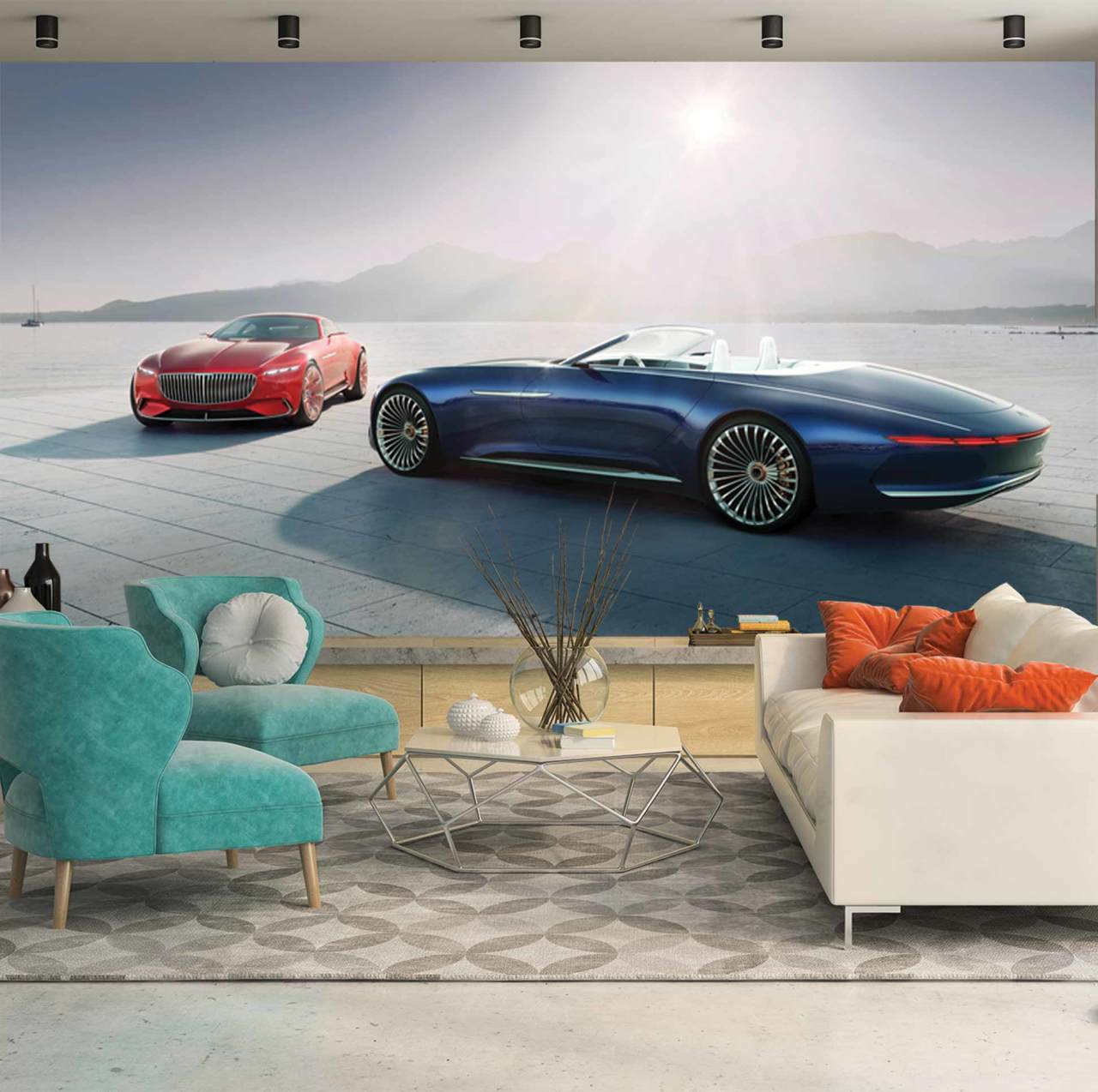 Adawall Moneta M934 Serisi Özel Baskı Poster Duvar Kağıdı