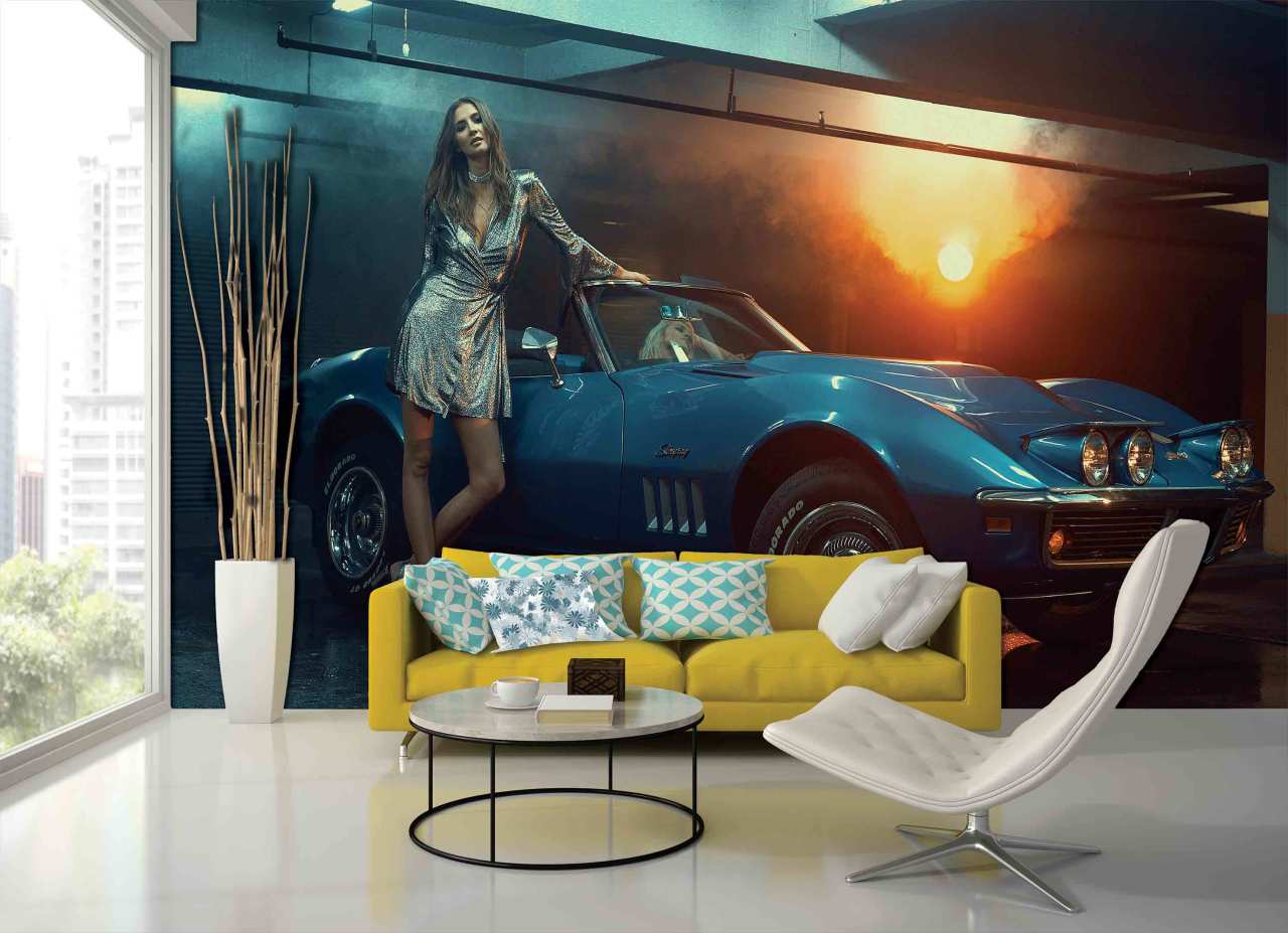 Adawall Moneta M926 Serisi Özel Baskı Poster Duvar Kağıdı