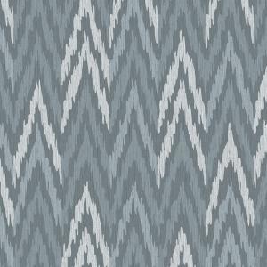 Renkli Zigzag Kumaş BK217 Black Out - Kahverengi-Yeşil