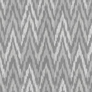 Renkli Zigzag Kumaş BK217 Kadife - Kahverengi-Krem