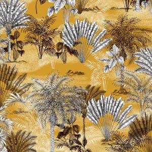 Tropical Kumaş BK208 Keten - Sarı